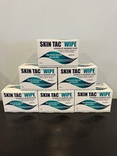 Skin-Tac Adhesive Barrier Wipes MS407W Exp.02/2027- 50 Per Box 6 Box