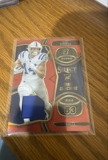 2022 Panini Select - Draft Selections Memorabilia Alec Pierce #DS-16 Red Prizm 