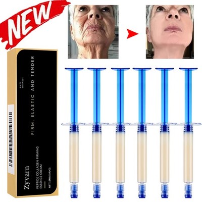 6PCS Peptide Collagen Elastic Essence Cream Anti-Wrinkle Firming Micro-Molecular