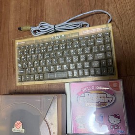 Sega Dreamcast DC Console HELLO KITTY Ver Clear Pink HKT-3000 Tested