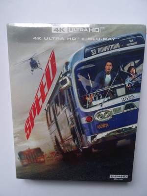 Speed: 4K ! NEU! DEUTSCH! Codefree! OVP! Slipcover! Blu Ray