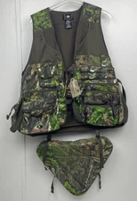 Mossy Oak  Obsession Camo Turkey Hunting  Vest Size XL - 2XL  Padded  Seat