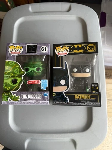 Funko Pop Batman #289 And Riddler #61