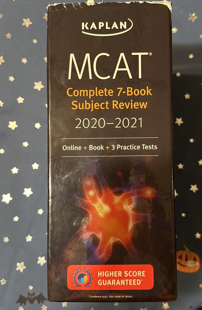Kaplan MCAT Complete 7-Book Subject Review 2020-2021 Edition | eBay