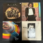 Pop Rock 10 x Vinyl Record LP Job Lot Wings ELO Sting Michael Jackson Elton John