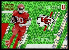 2017 Panini Unparalleled Lime Green Jehu Chesson Rookie 191/499 Kansas City