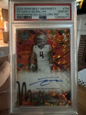 2024 Bowman's Best University - Masterpieces Autographs Tetairoa McMillan /25