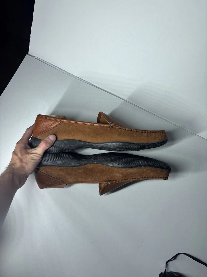 Mocasines de conducción Allen Edmonds Conway 14 3E (anchos) marrón para hombre Foto 3 de 4