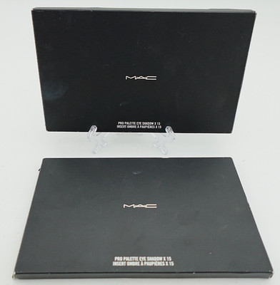 MAC PRO PALETTE EYE SHADOW X15 - LOT OF 2
