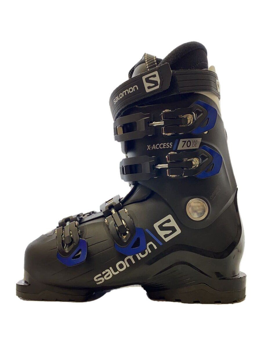 Scarponi da sci Salomon X ACCESS 70 LARGHI 25 cm neri ADULTI usati