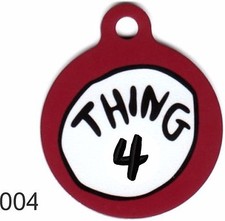 Pet Tags Custom Personalized Pet ID tag for Dog and Cat ROUND Tags Thing 4