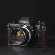 For Nikon F3 F3HP F3AF F3T Case Genuine Real Leather Half Camera Case Bag Cover