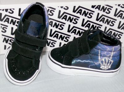 Vans SK8 MID Reissue V Wildleder Canvas Kinder Schuhe Sneaker EU 21 Rocker Bones