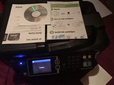 Epson WorkForce WF-3640 All-in-OneColor Inkjet Printer Sold AsIs For Parts