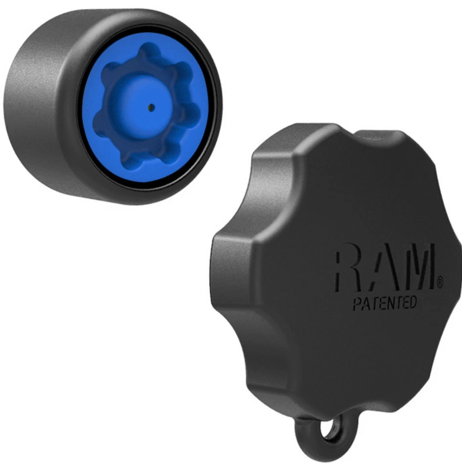 RAM Mount Pin-Lock Security Knob and Key for 1 inch B-Socket Arms RAP-S-KNOB3U - Image 3 of 3