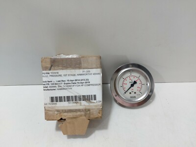 Wika CL 1.6 Pressure Gauge 0-6 Bar Y31018