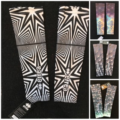 Manicotti A Compressione Erreà Jade Per Volley - Blu Francia, Taglia L/XL - Foto 5