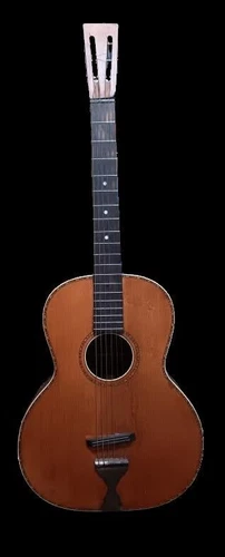 Antique 1910's/1920s Lyon and Healy Parlor Guitar (With Strings and Strap)