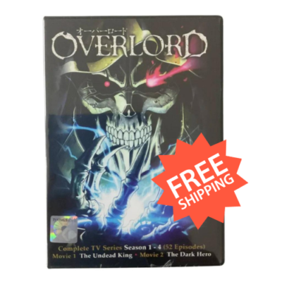Anime DVD: OVERLORD オーバーロード TV Series Season 1-4 English