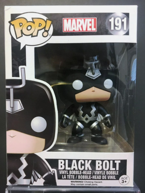 Sale Funko Pop Marvel 191 Black Bolt