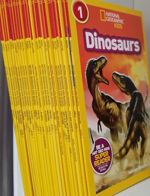 Learning Kids book National Geographic COMPLETE SET