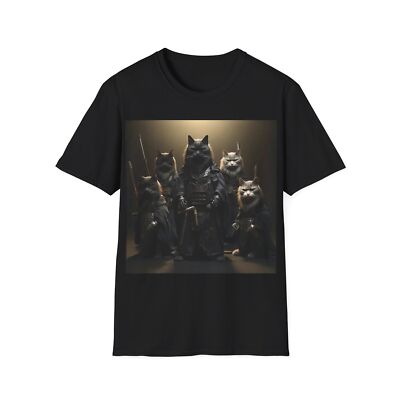 サムライ猫　③ Samurai Cats T-Shirt V3 | eBay