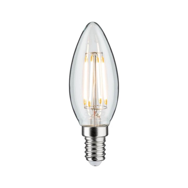 Paulmann Led Kerze 4,8W = 40W, 470 Lm, E14, Klar, Warmweiß (2700 K), Dimmbar-image