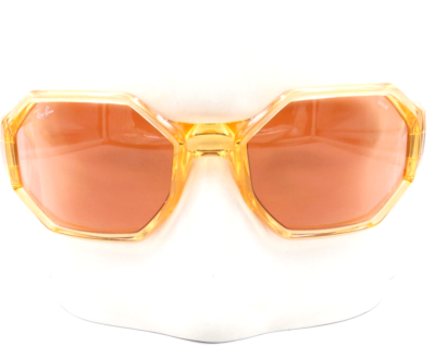 Ray-Ban EVOLVE Transparent Orange Red Photochromic Sunglasses
