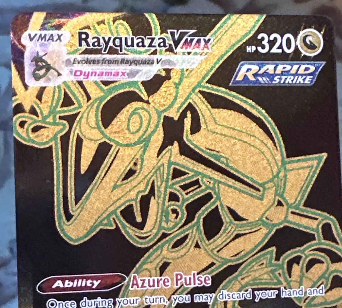 Rayquaza-VMAX (TG29/TG30), Busca de Cards