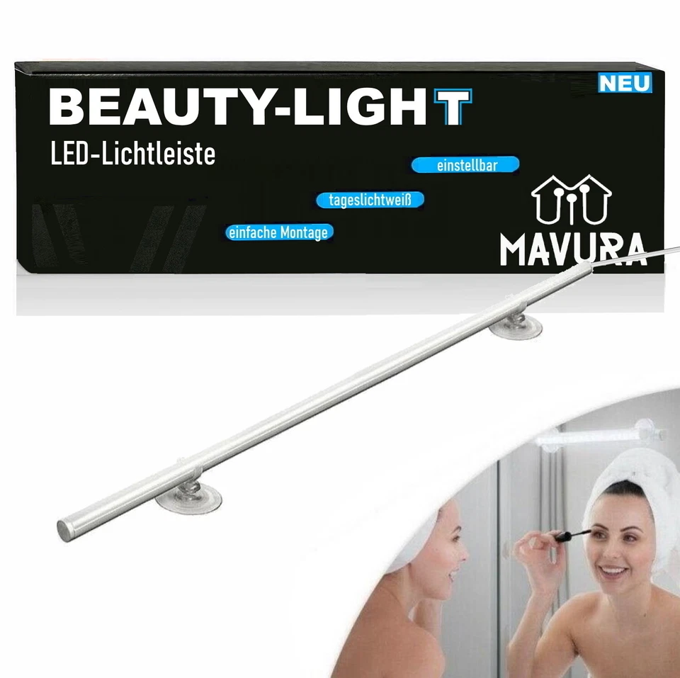 BEAUTY-LIGHT LED Schminklicht Make-Up Licht Spiegelleuchte Kosmetiklampe