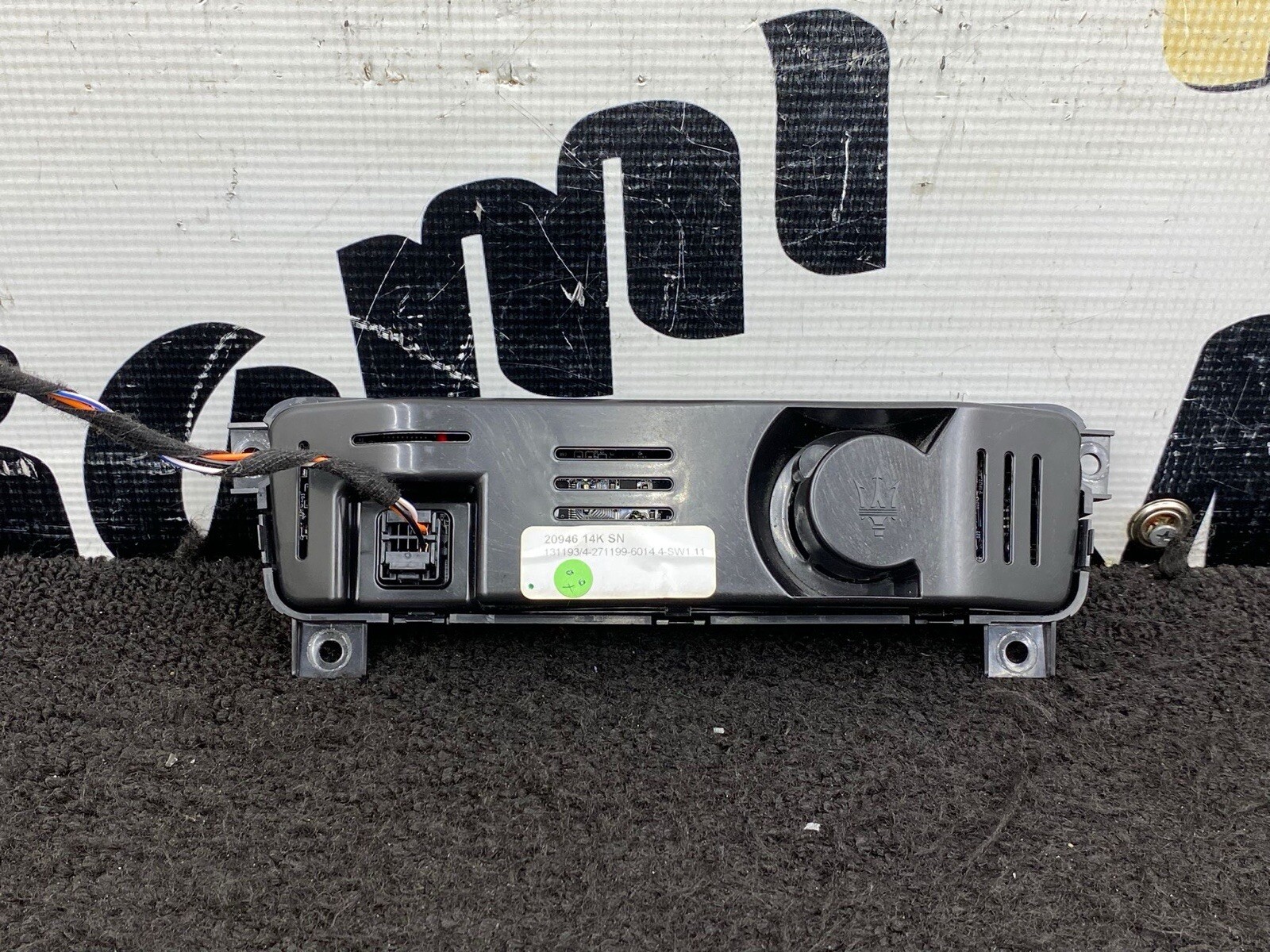 2015 Maserati Granturismo MC Climate Control Panel OEM