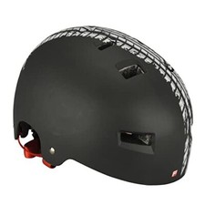 FISCHER Ragazzi BMX Track Casco da bicicletta, Ragazzo, BMX Track, nero-bianco,