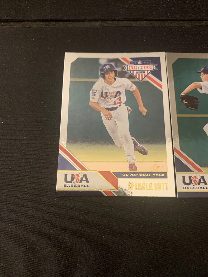 2020 USA Baseball Stars & Stripes Spencer Butt Duke Ekstrom 60 61 - Image 2 of 4
