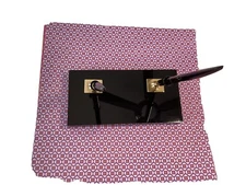 FINE VINTAGE EVERSHARP  FOUNTAIN PEN DESK SET 14K  2 Pens  NEW W Box Unused