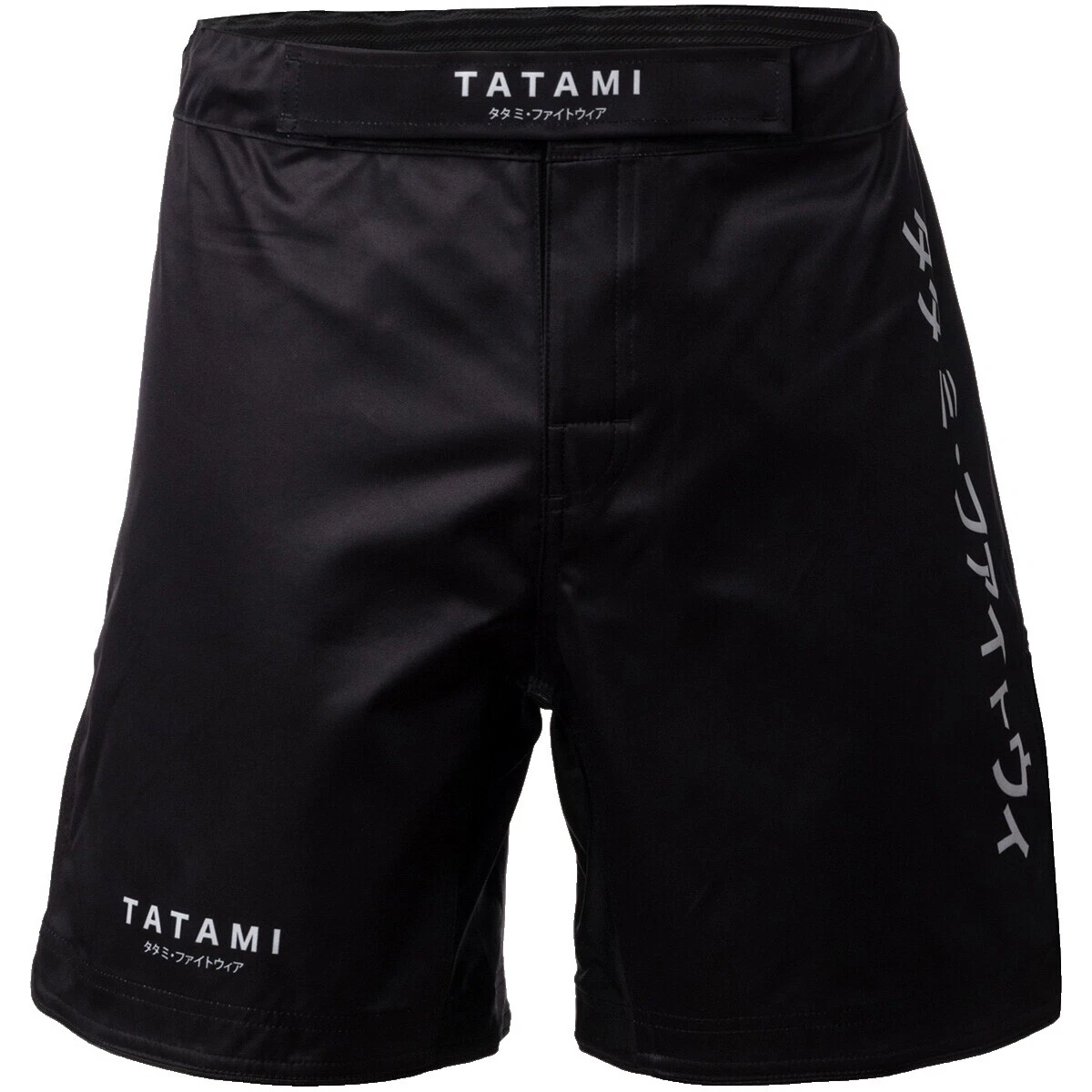 Tatami Boxeo Negro Pantalones cortos de boxeo y artes marciales