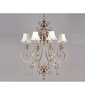 Maxim Lighting 7740DG Versailles 8 Light Single-Tier Chandelier Dutch Gold NEW