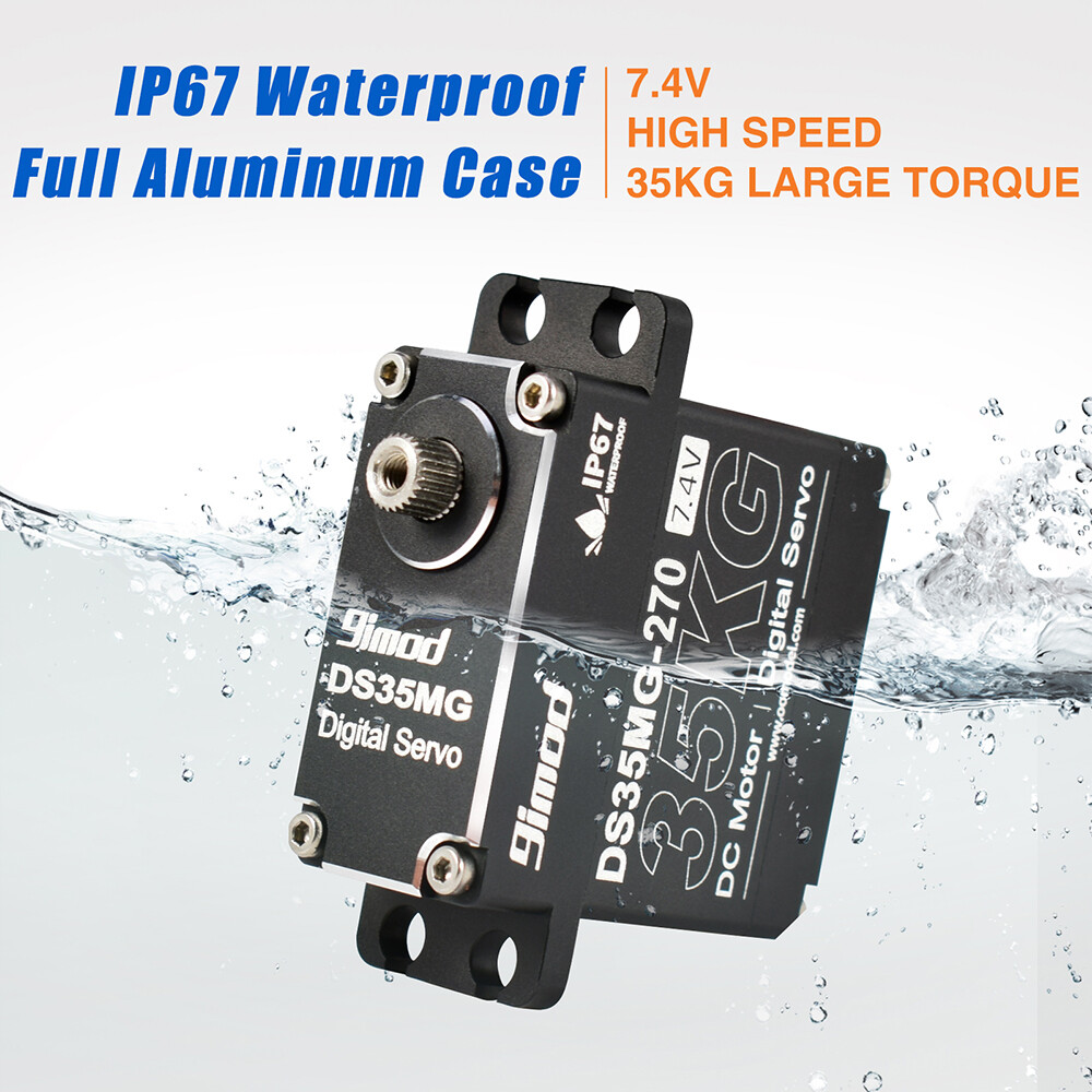 9imod DS35MG 35kg Waterproof Full Metal Servo For 1/8 & 1/10 RC