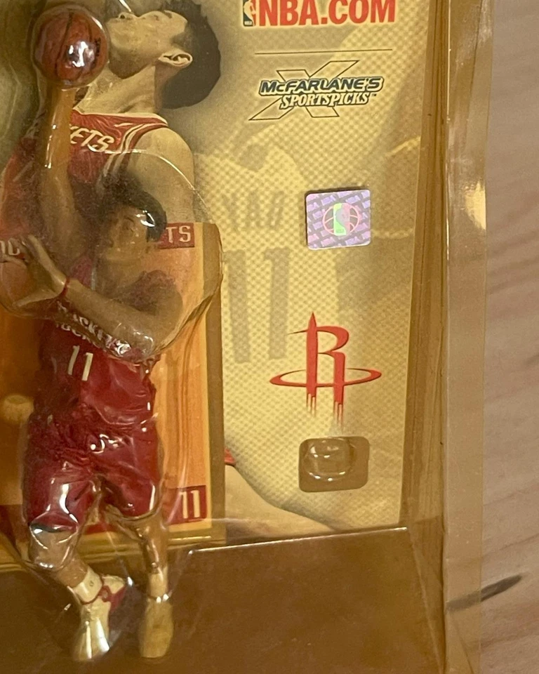 Figura de 5 pulgadas McFarlane Toys YAO MING Houston Rockets #11 nueva en caja nuevos deportes NBA Foto 4 de 4