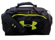 Under Armour UA Undeniable 3.0 Small Duffle Bag Navy Blue/Yellow 1300214-411