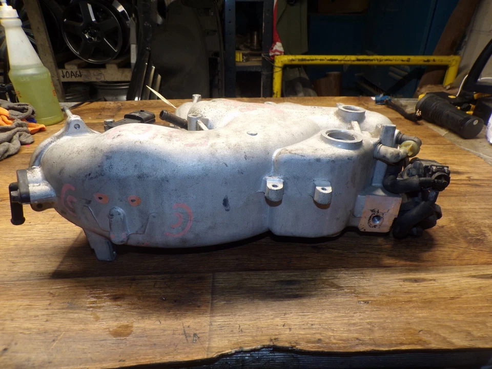 HYUNDAI ENTOURAGE 2007-2009 07-11 AZERA 06-08 SONATA ENG COLECTOR DE ADMISIÓN SUPERIOR Foto 4 de 4