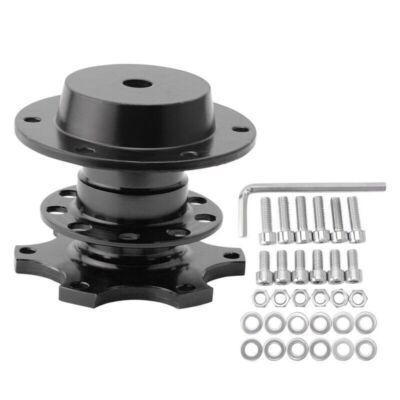 Car Universal Steering Wheel Quick Release Hub Racing Adapter Snap Off Boss Kit 