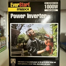 NEW - EverStart MAXX PC1000E ~ 1000 Watt Power Inverter ~ Modified Sine Wave