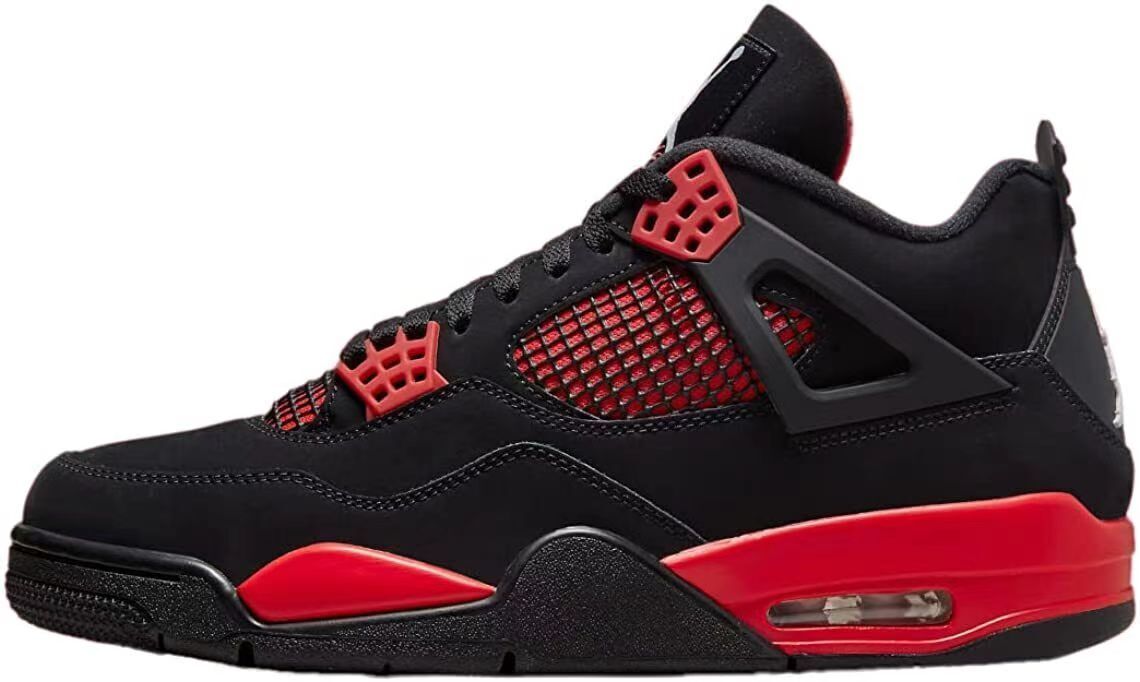 Air Jordan 4 ブラック/グレー/レッド26cm AIR JORDAN 4 RETRO SE - スニーカーショップSKIT