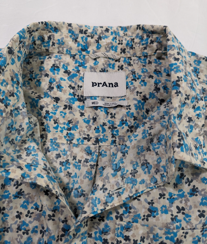 prAna Herren Hemd Kurzarm Outdoor Freizeit Größe M - Bild 5 von 6