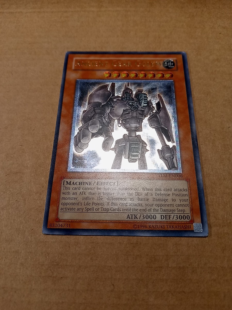 Ancient Gear Golem TLM-EN006 unl Ultimate Rare Yugioh NM/VLP | eBay