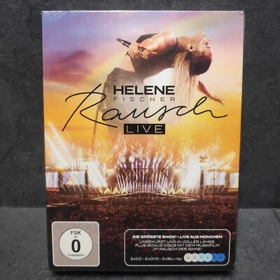 Helene Fischer – Rausch LIVE -2 CDs + 2 DVDs + 2 Blu Ray's - OVP - Neu - 2022