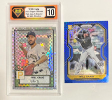 WILL CRAIG 2021 TOPPS CHROME PLATINUM ANNIVERSARY X-FRACTOR ROOKIE #80