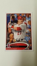 2012 TOPPS UPDATE MIKE TROUT ROOKIE # US144 ALL STAR MVP ANGELS RC MT SEE PHOTOS