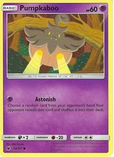 44/111 Pumpkaboo Common: Pokemon Trading Card Game SM-04 Crimson Invasion