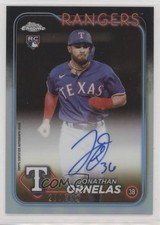 2024 Topps Chrome Rookie Refractor 254/499 Jonathan Ornelas #RA-JO Auto 17kh